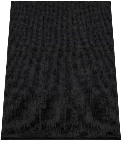 Absorbent Dog Door Mat for Muddy Paws, Trap Dirt Front Door Mat Indoor Entrance by HOMEK