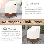Stackable Patio Chair Covers Waterproof Patio Furniture Covers, 28 W x 36 D x - Image 4