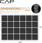 CAP Puzzle Exercise Mats | 1/2” Thick EVA Interlocking Foam Tiles - Image 4