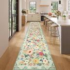 DUKINO 2x14 Runner Rug, Washable Long Kitchen Runner Rug Non Slip - Image 3