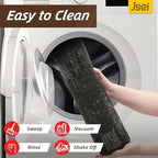 JSEI Dirt Trapper Door Mat 36"x60", Non-Slip Doormat, Light Gray - Image 5