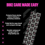 Muc-Off Bike Mat, Foldable Waterproof Floor Protector - Image 7