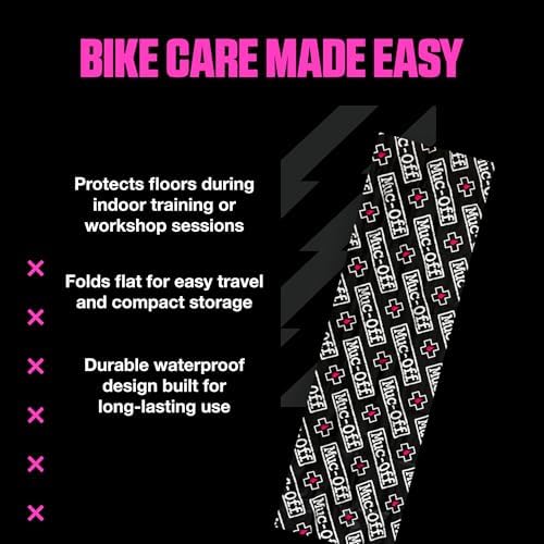 Muc-Off Bike Mat, Foldable Waterproof Floor Protector - Image 7