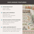 Insect Print 8ft Long Hallway Runner Rug - Image 5
