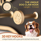 MTERSN Dog Leash Holder Wall Mount - Image 2