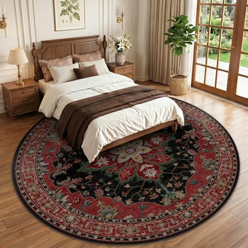 RELEANY Washable Area Rug, Round 10ft - Image 2