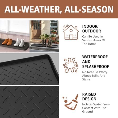 Extra Large Heavy Duty Boot Natural Rubber Shoe Mat - Image 3
