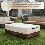 Waterproof Patio Coffee Table Cover, Rectangular Outdoor Small Side Table Cover - Image 7