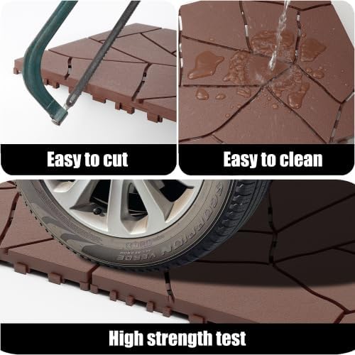 Plastic Interlocking Deck Tiles, Waterproof All‑Weather Outdoor Flooring - Image 5
