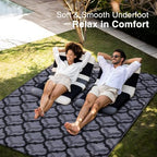 OLANLY Outdoor Rug 5x8 ft Waterproof Reversible Braided Mat - Image 5