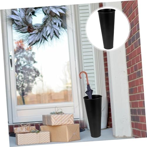 Iron Umbrella Stand Bucket for Home Doorway Storage Rack - Image 4