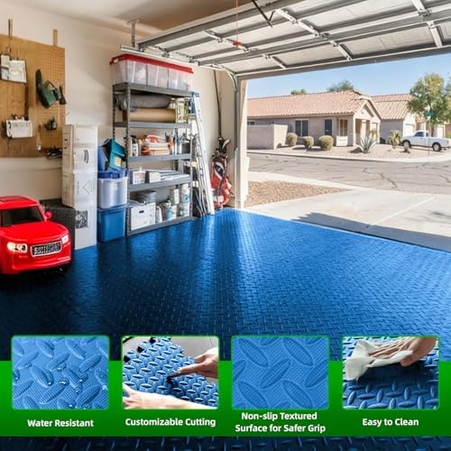 Art3d 6-Pack 24"x24" EVA Interlocking Exercise Mats, 24 Sq.Ft - Image 3