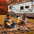 GENIMO Fall Decor Outdoor Rug, Plastic Rugs - Image 4