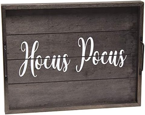 Elegant Designs HG2000-KHP Halloween Witch Decorative Wood Serving Tray by ElegantDesigns