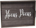 Elegant Designs HG2000-KHP Halloween Witch Decorative Wood Serving Tray by ElegantDesigns