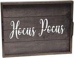 Elegant Designs HG2000-KHP Halloween Witch Decorative Wood Serving Tray by ElegantDesigns
