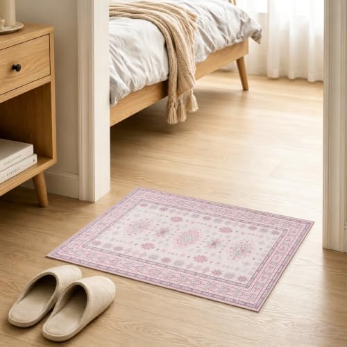 2x3 Door Mat Washable Boho Non Slip Small Throw Rug - Image 4