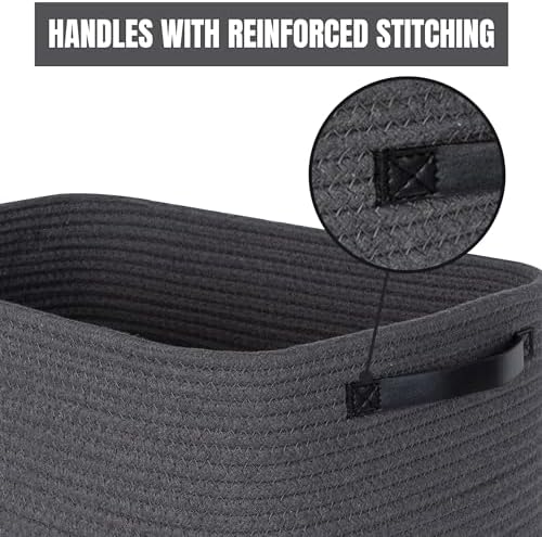 MINTWOOD Design 3-Pack Decorative Woven Storage Baskets - Image 7