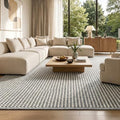 Faux Jute Area Rug 8'x10', Washable & Non-Slip by Unknown