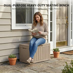 Outdoor Storage Box, 50 Gallon Waterproof Deck Box - Image 6