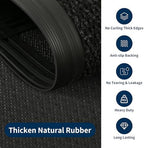 3'X24' Commercial Doormats, Thick Heavy-duty Custom Rubber Door Mat Outside - Image 4