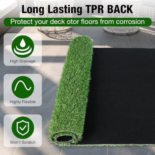XLX TURF 2FT X 6FT Artificial Turf Runner Rug Indoor Outdoor - Image 5