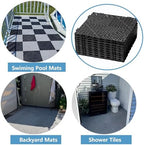 12” x 12” Drainage Interlocking Floor Mats 8 Pack - Image 6