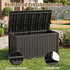 280 Gallon Outdoor Storage Box, Large Patio Deck Box, Tool Storage Bin - Image 4
