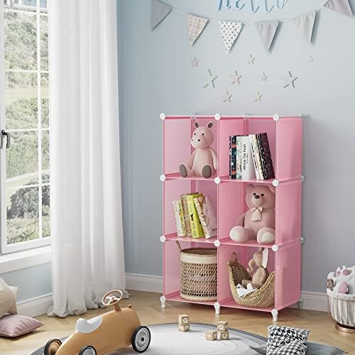 HOMIDEC 6-Cube Storage Shelf, Storage Bookcase Bookshelf - Image 2