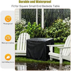 End Tables Cover, Outdoor Side Table 15.7x18.1x34.2in - Image 3