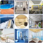 12PCS Drainage Interlocking Floor Tiles 11.8" x 11.8", Modular Interlocking - Image 6