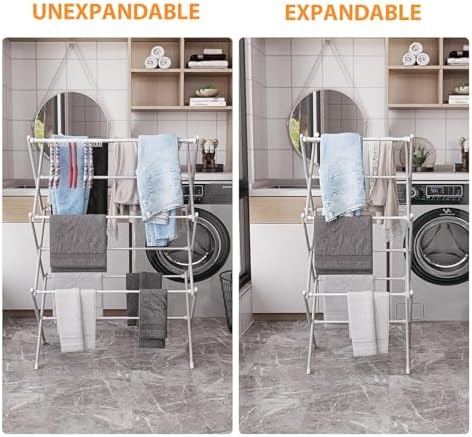 2PCS Foldable Drying Rack Clothing - Image 4