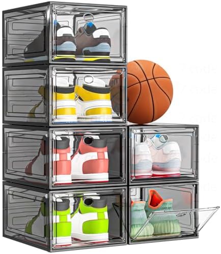 Sturdy Clear Shoe Organizer by 7+code