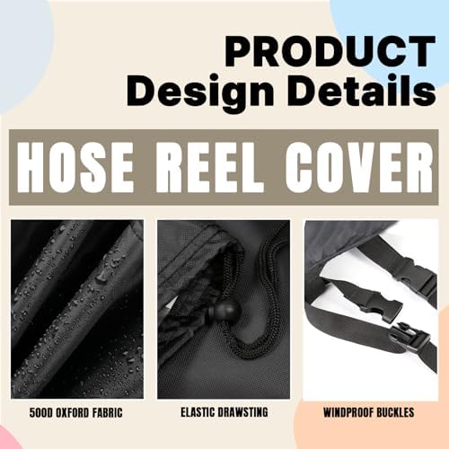 Water Hose Holder Freestanding Cover 34x10.6x38in - Image 4