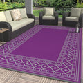 GENIMO Outdoor Rug, Waterproof Plastic Rugs by GENIMO