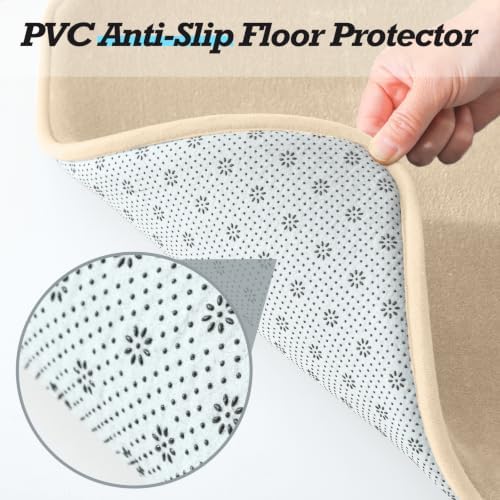 HUXMEYSON Bathroom Rugs Sets 3 Piece, Non-Slip & Quick Dry Bath Mat Set - Image 4