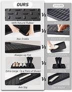 SUPENUIN Extra Large Boot Tray 48 Inch Boot Storage Heavy Duty Rubber Mats - Image 5