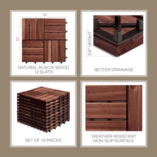 THYOI Premium Deck Tiles, Patio Flooring - Image 3