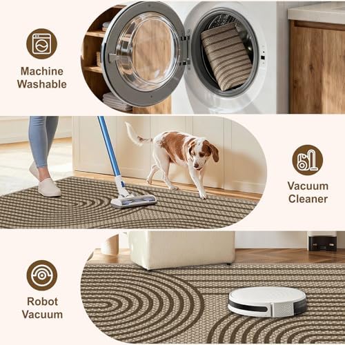 Faux Jute Hallway Runner Rug, Home Decor - Image 4