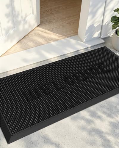 Color&Geometry Super Heavyweight TPE Welcome Mat Outdoor by COLORG