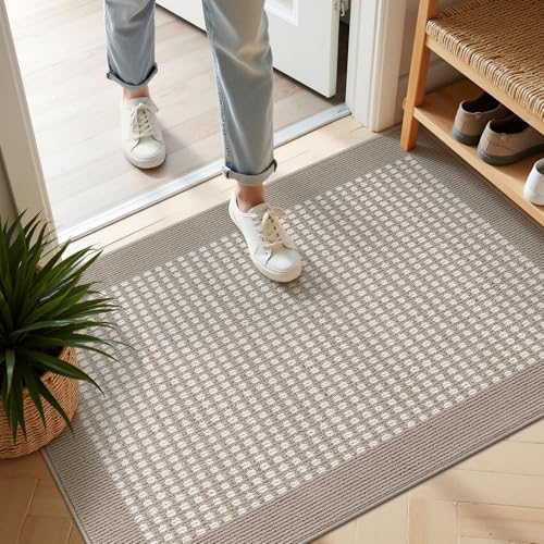 Ileading Indoor Door Mat, Absorbent Muddy Mats by Ileading