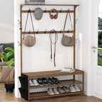 AMBIRD 6-in-1 Bamboo Hall Tree - Image 4