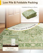RELEANY Washable Area Rug, Runner 2'x8' - Image 5