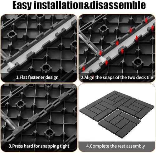 Deck Tiles, Plastic Flooring Tile - Image 2
