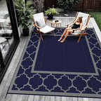GENIMO Outdoor Rug, Waterproof Plastic Rugs - Image 4