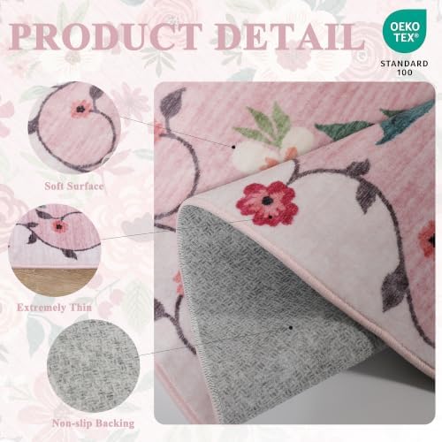 DUKINO 2x8 Runner Rug, Washable Runner Rug - Image 5