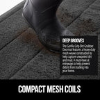 GORILLA GRIP Dirt Grabber Door Mat Durable Mesh - Image 4