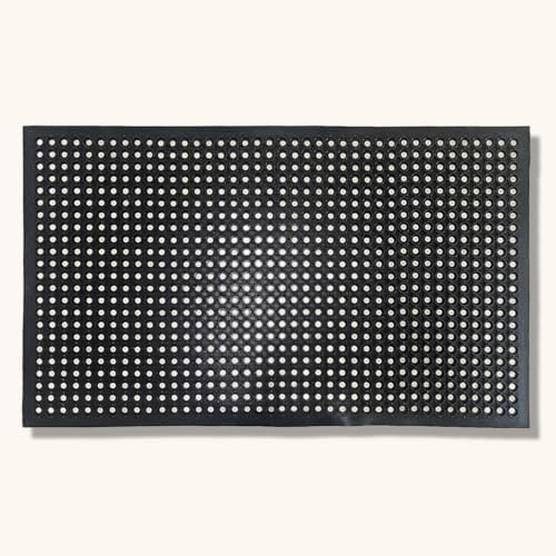 MATZEN 60x36 Large Rubber Water Drainage Floor Mat by MATZEN