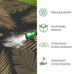 GENIMO Outdoor Rug, Waterproof Plastic Rugs 8'x16' - Image 5