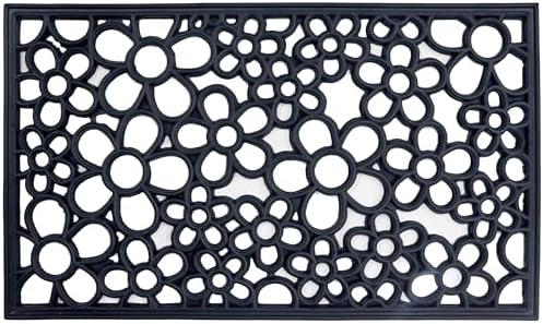 Gardenised Rubber Floor Mat by Gardenised